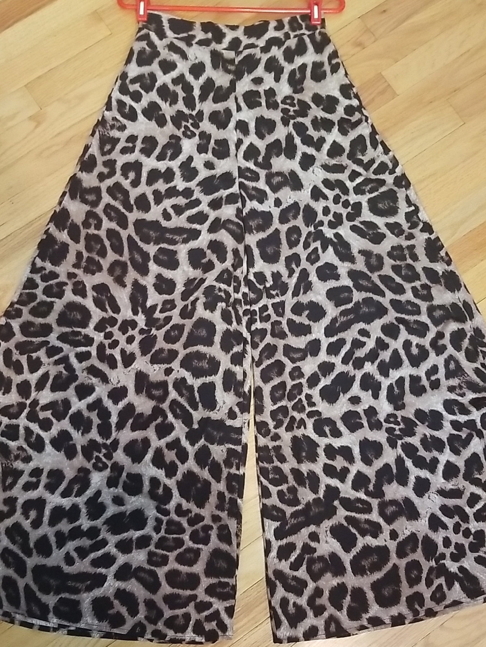 Shein Leopard Wide-Leg Pants